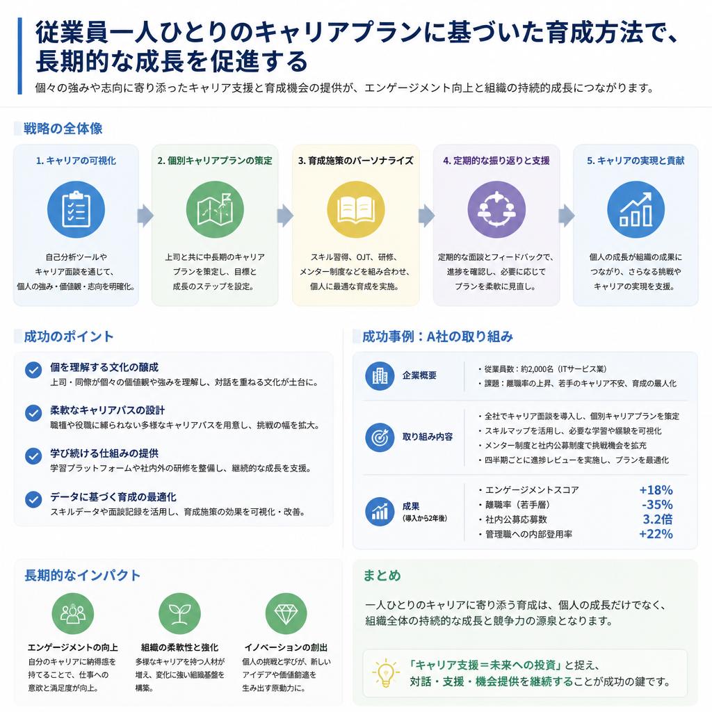 キャリア開発のサポート