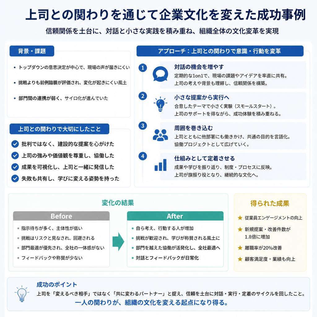 企業文化を変える力