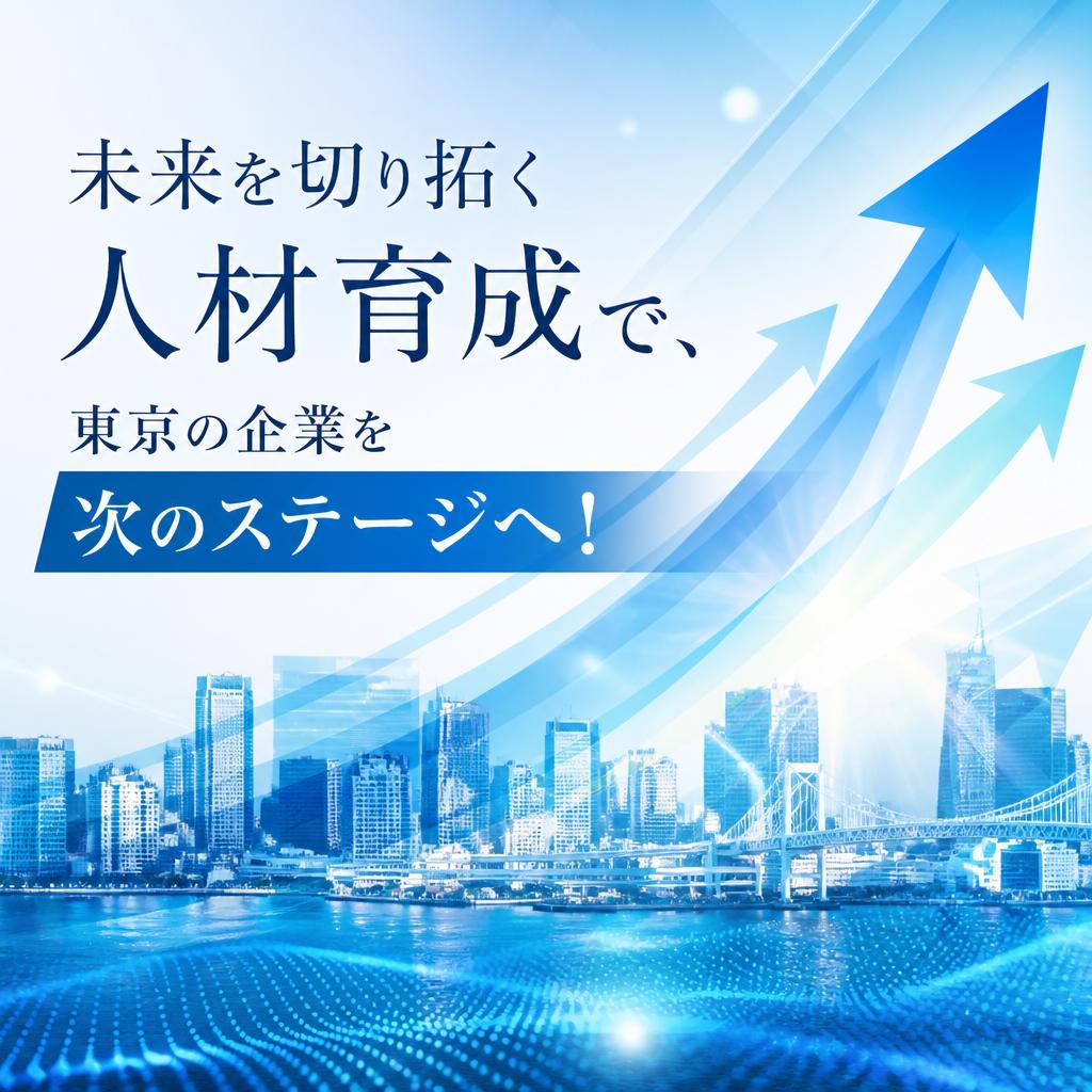 未来を切り拓く人材育成で、東京の企業を次のステージへ！