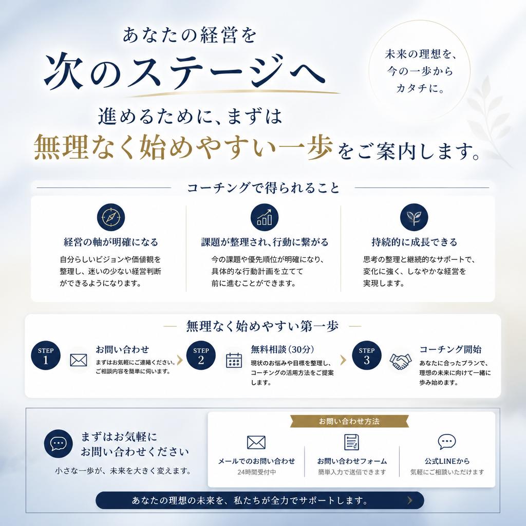 今すぐ行動を！