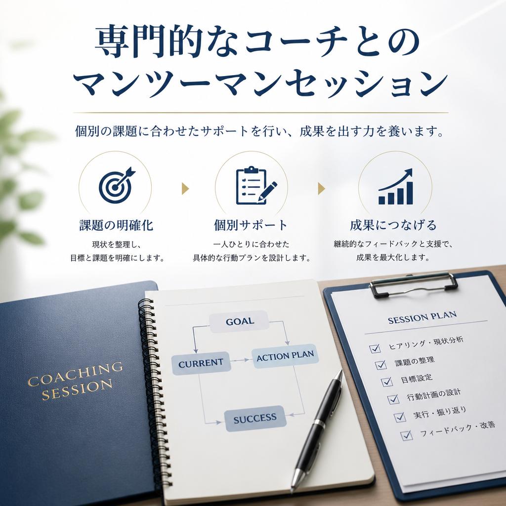 パフォーマンス向上のための個別サポート