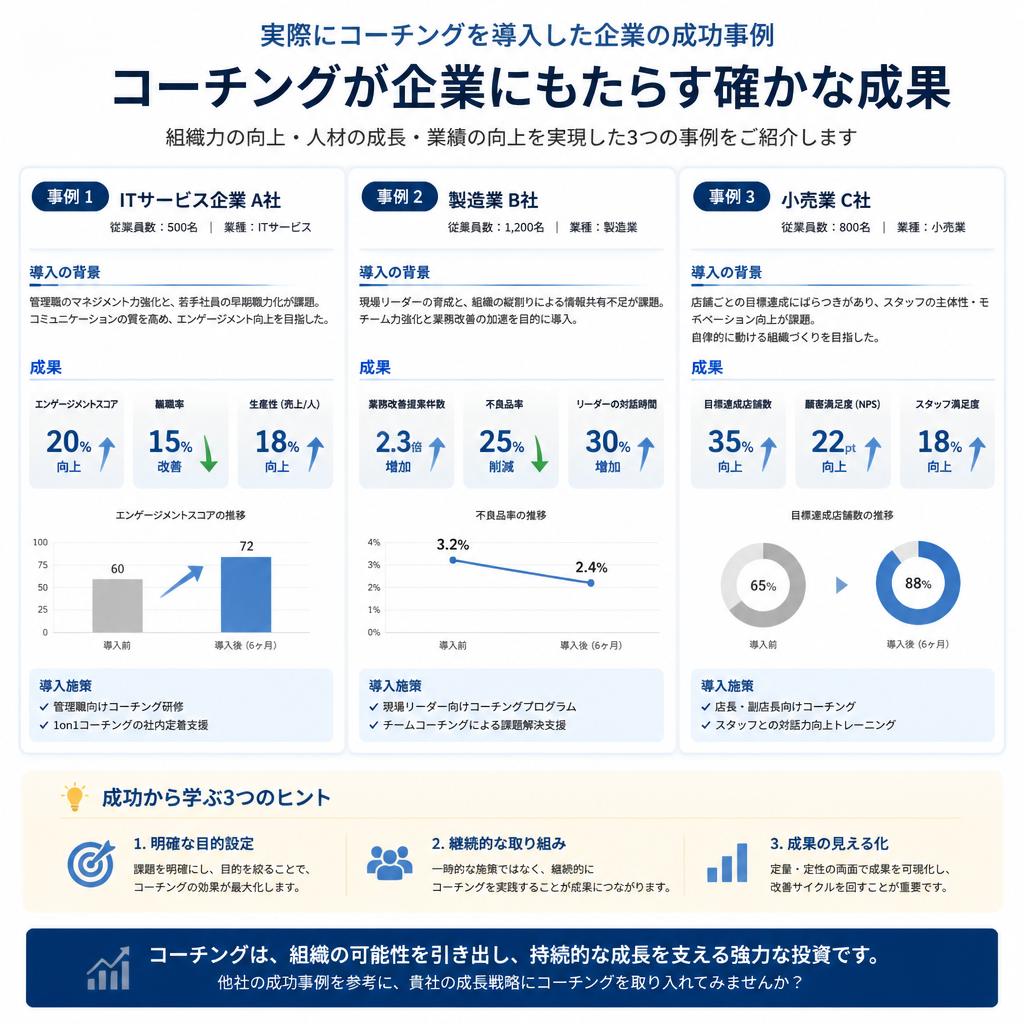 ケーススタディ：成功事例の紹介