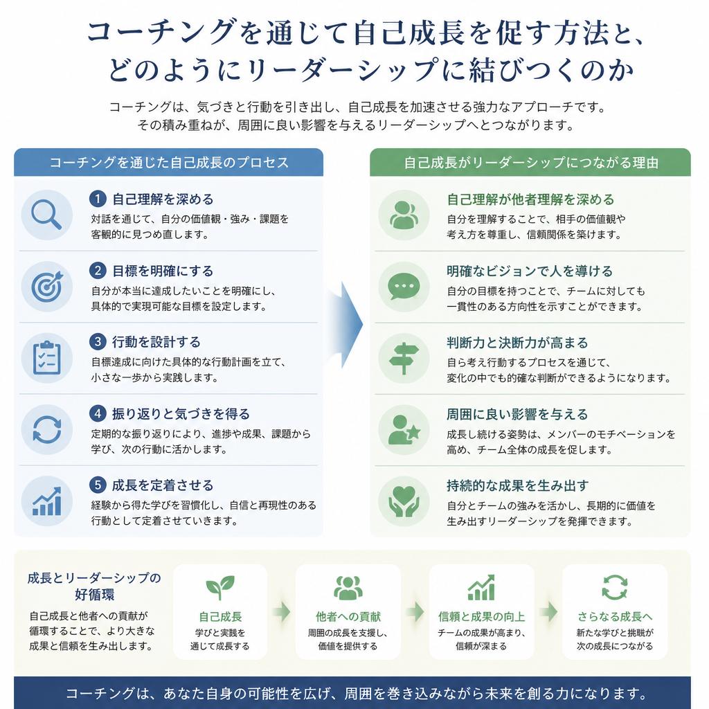 自己成長を支えるコーチングの力