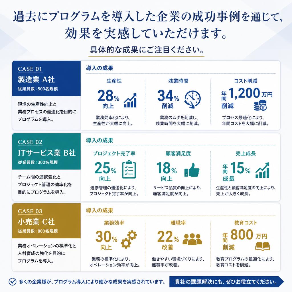 成功事例の紹介