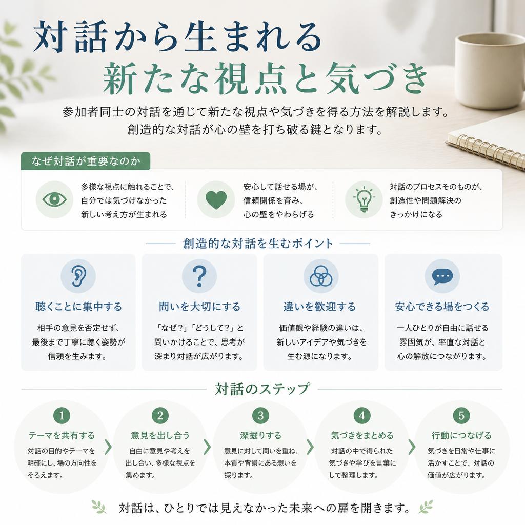 対話の力で壁を打破する