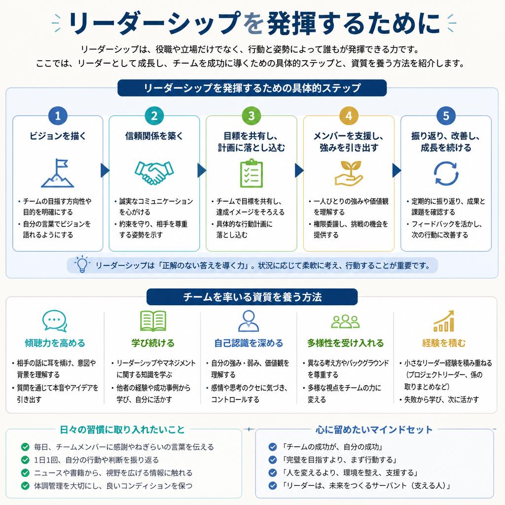 リーダーシップを育むプログラム