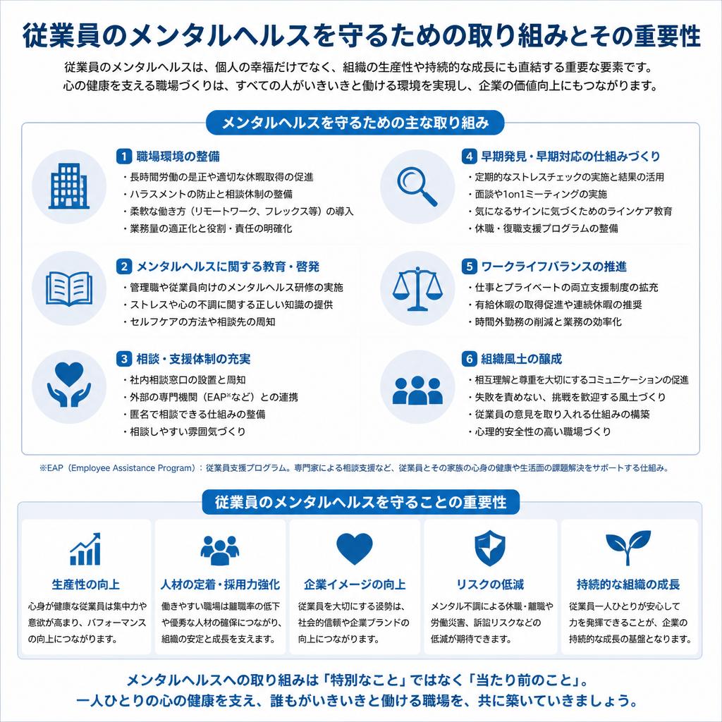 メンタルヘルスのケア