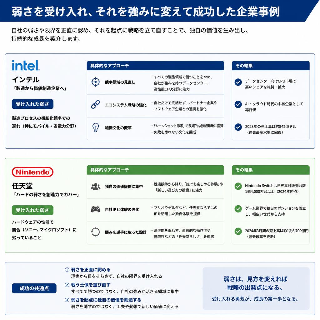 4. 成功事例: 弱さを受け入れたリーダーたち