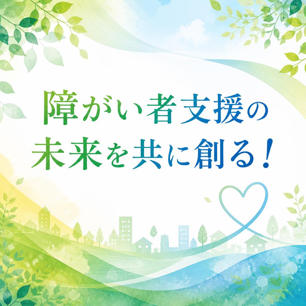 障がい者支援の未来を共に創る！