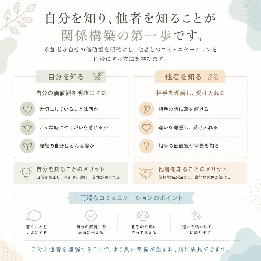 自分軸と価値観の明確化