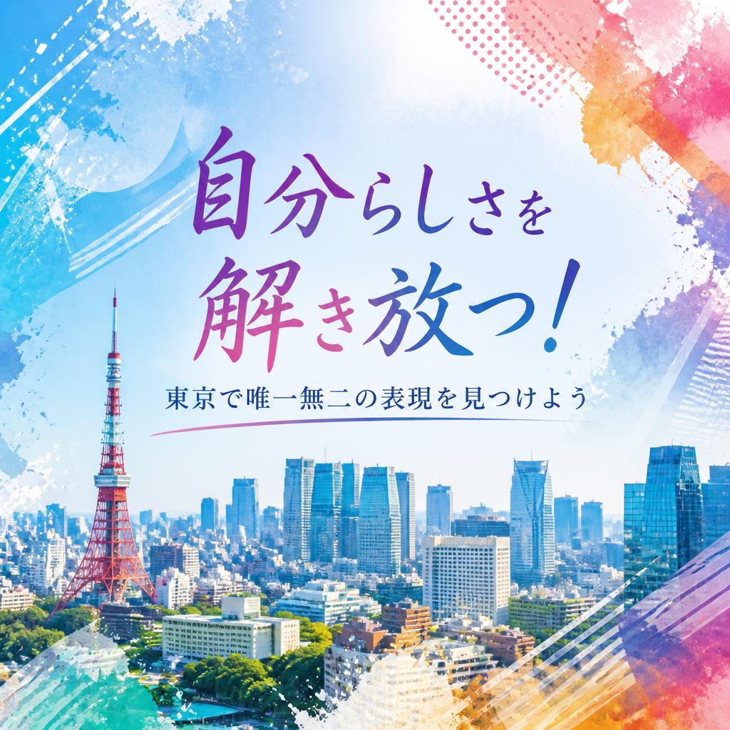 自分らしさを解き放つ！東京で唯一無二の表現を見つけよう