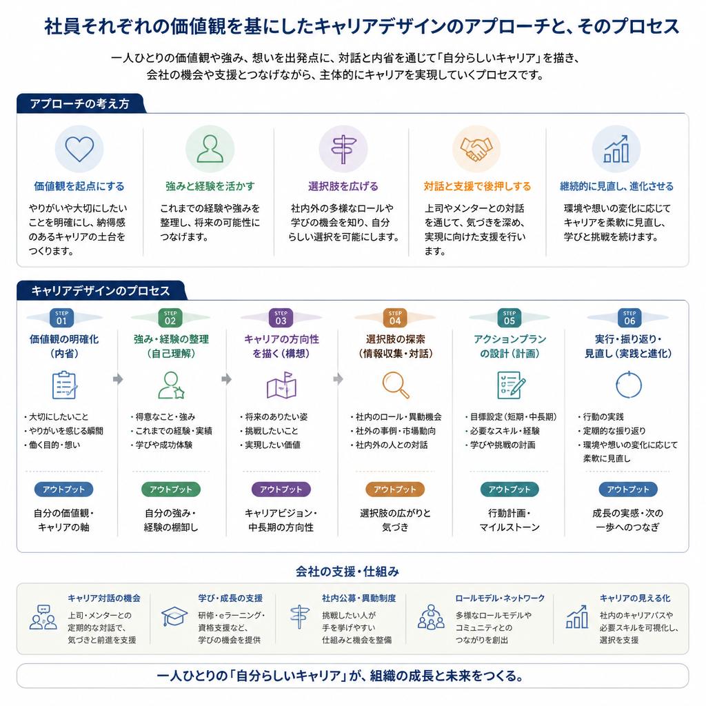 納得のいくキャリアデザインのプロセス