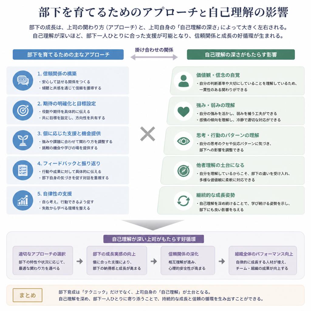 4. 部下の育成における自己理解の役割