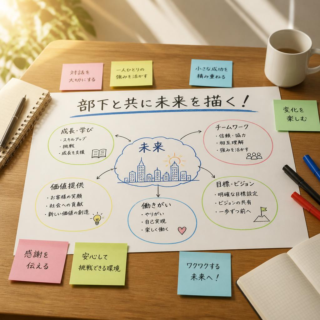 部下と共に未来を描く！