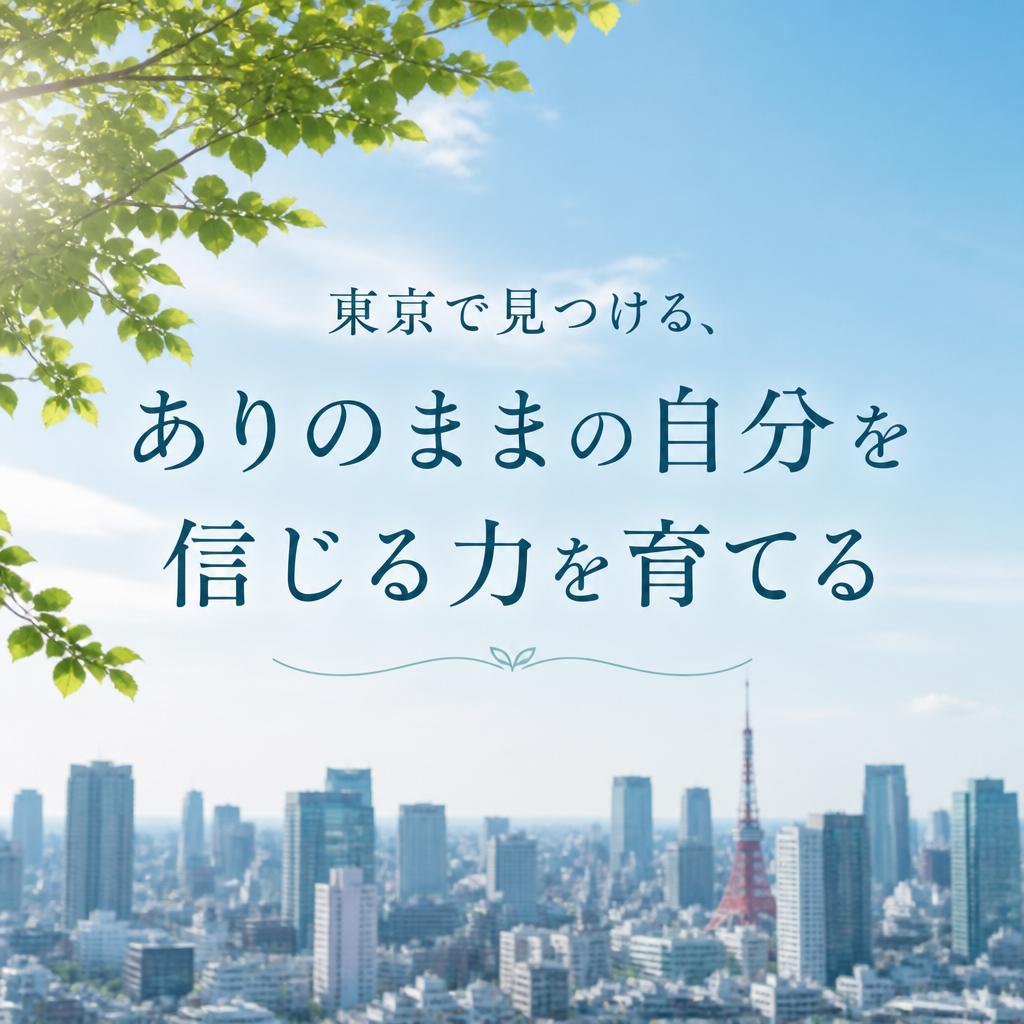 東京で見つける、ありのままの自分を信じる力を育てる