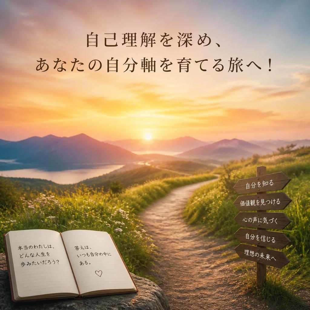 自己理解を深め、あなたの自分軸を育てる旅へ！