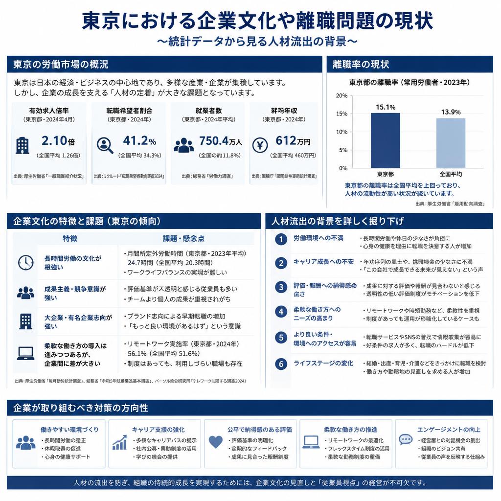 ２. 東京の企業が抱える課題