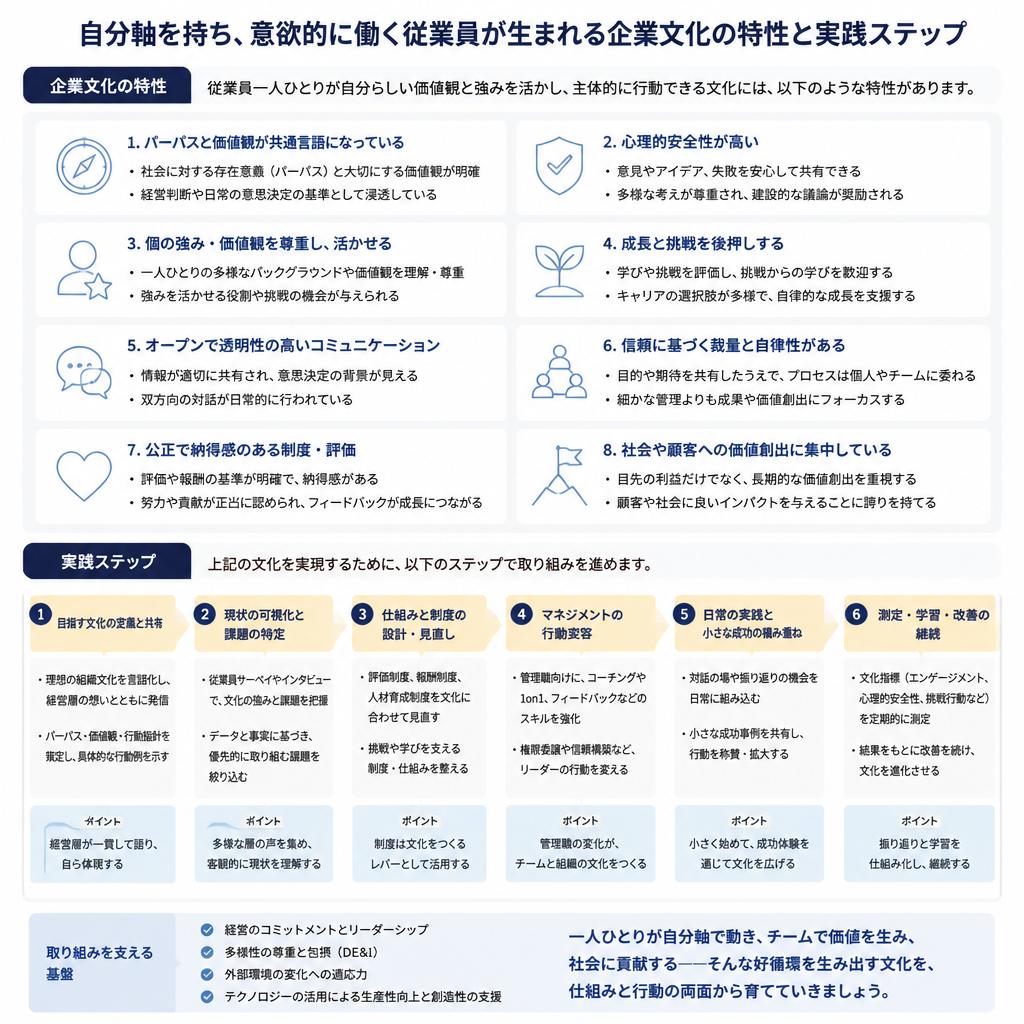 成功する企業文化の構築