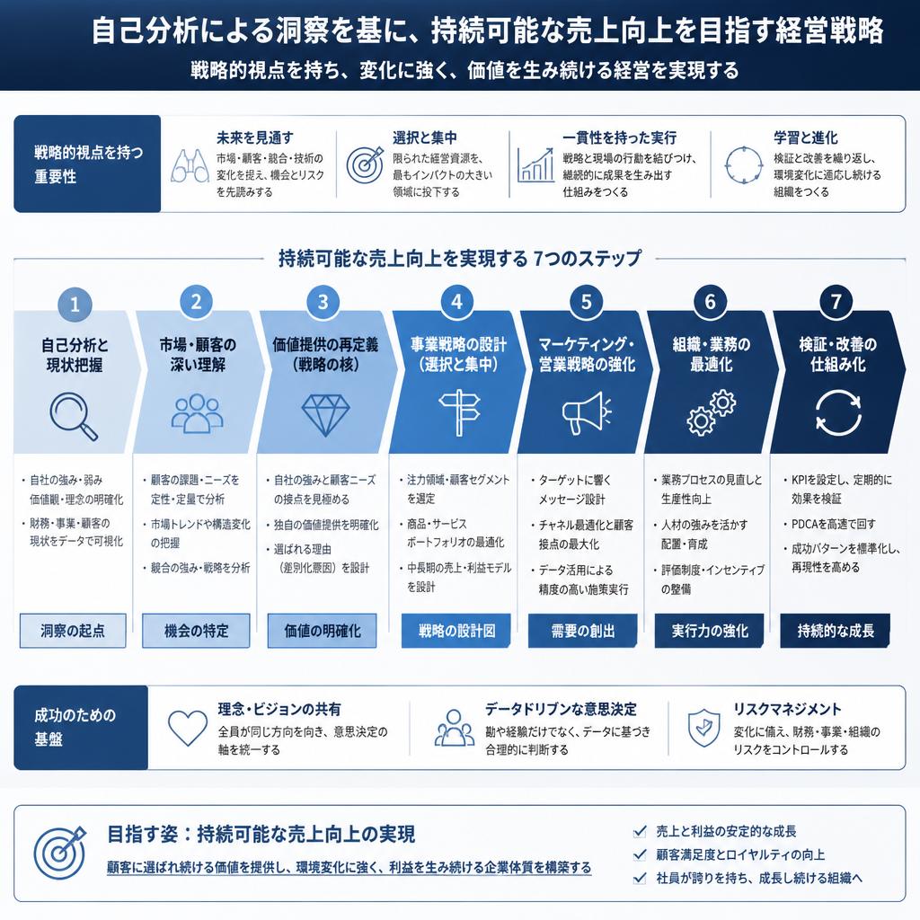 5. 売上向上に向けた戦略の策定
