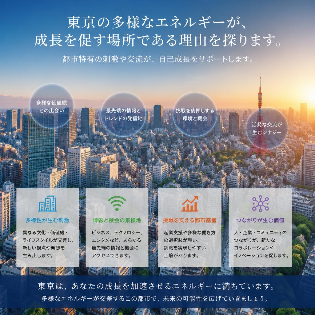 東京で響き合うエネルギー