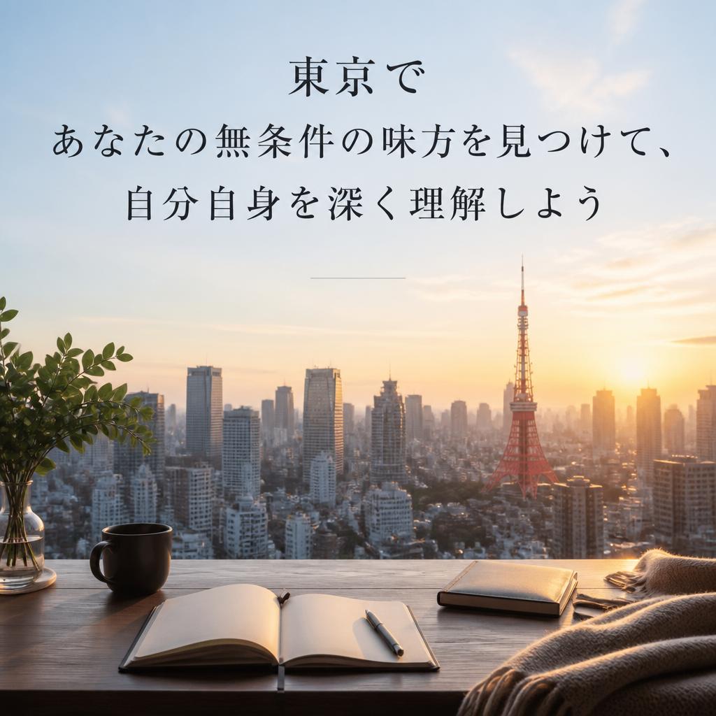 東京であなたの無条件の味方を見つけて、自分自身を深く理解しよう