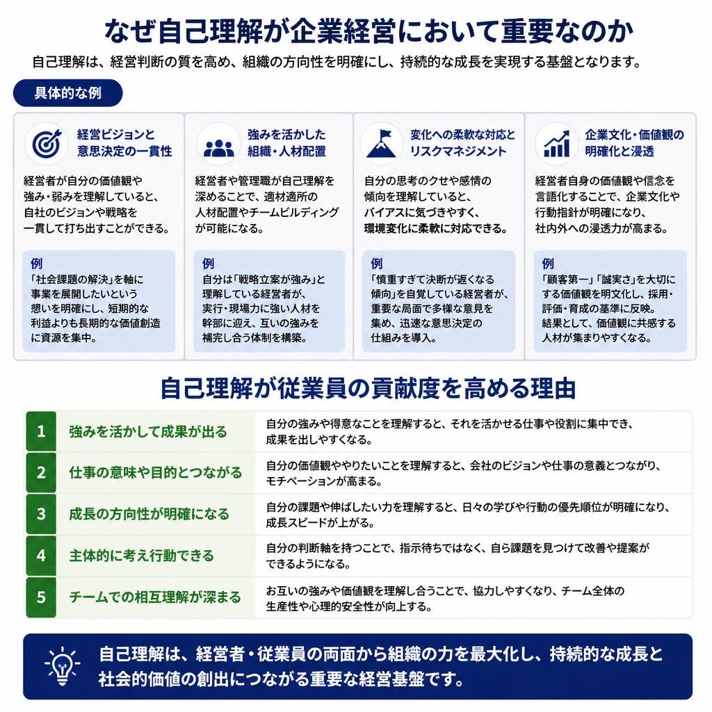 2. 自己理解の必要性
