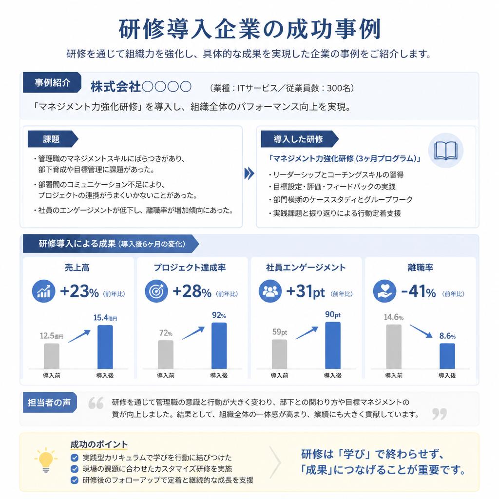 5. 成長した企業の声