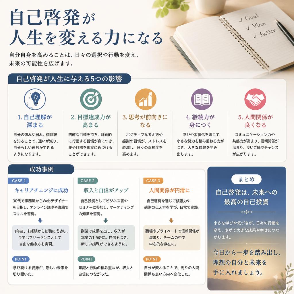 自己啓発の重要性とは？