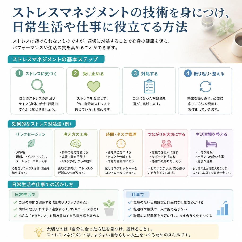 ストレスを味方にする