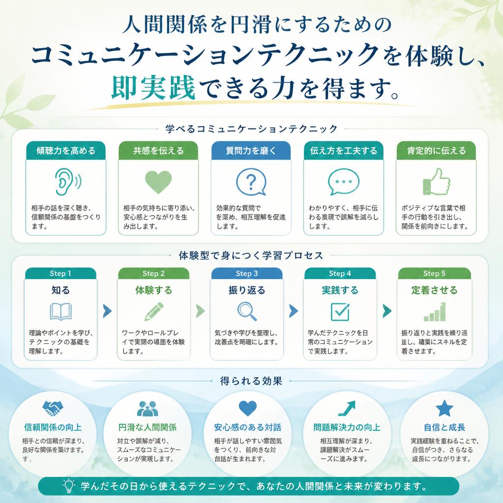 コミュニケーションスキルをアップデート