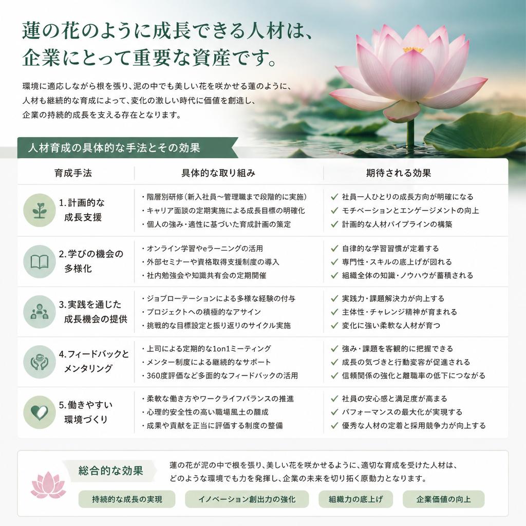 人材育成が企業を強くする