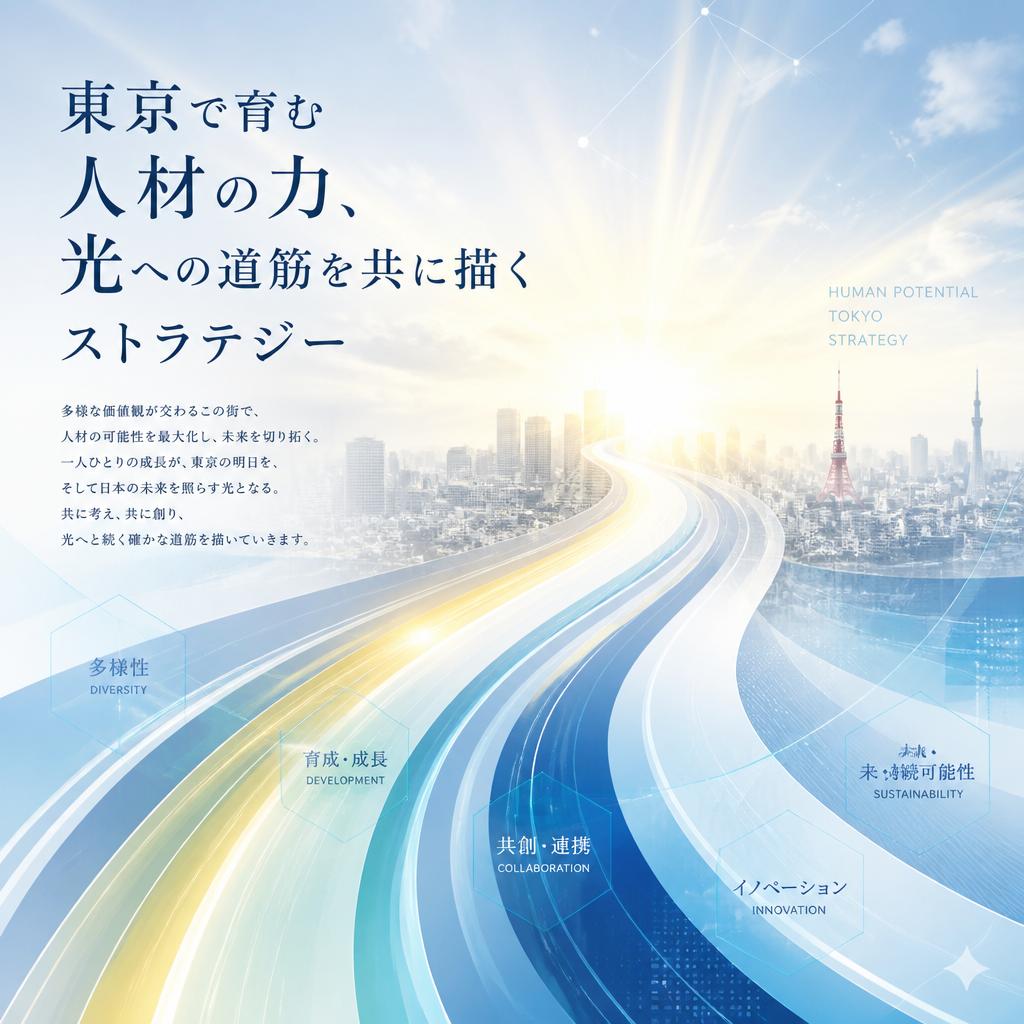 東京で育む人材の力、光への道筋を共に描くストラテジー
