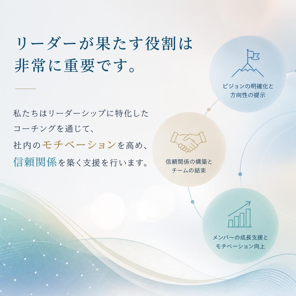 リーダーシップの強化