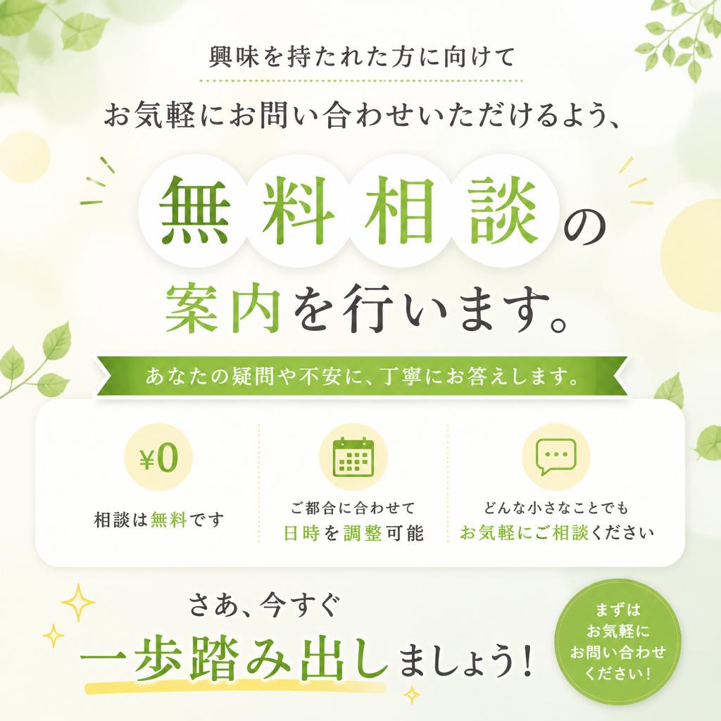 お問い合わせ・無料相談のご案内
