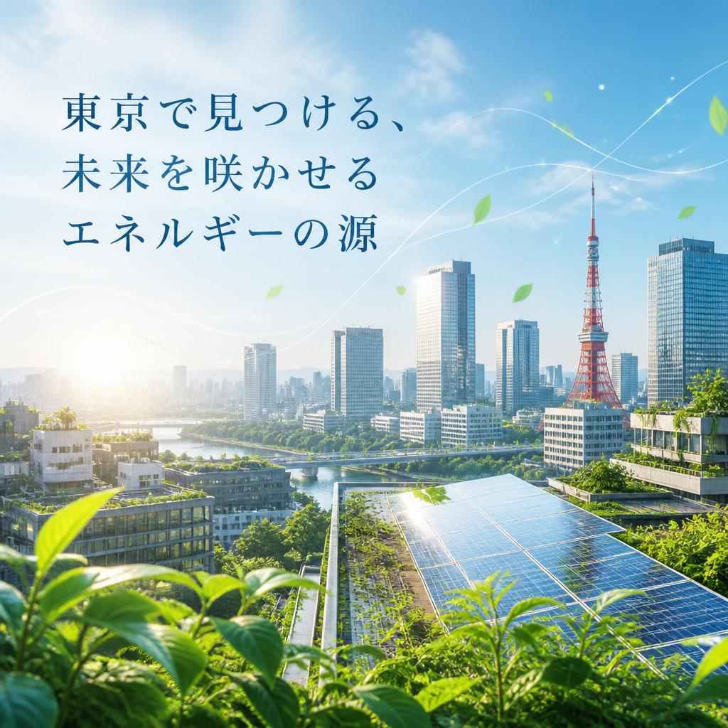 東京で見つける、未来を咲かせるエネルギーの源