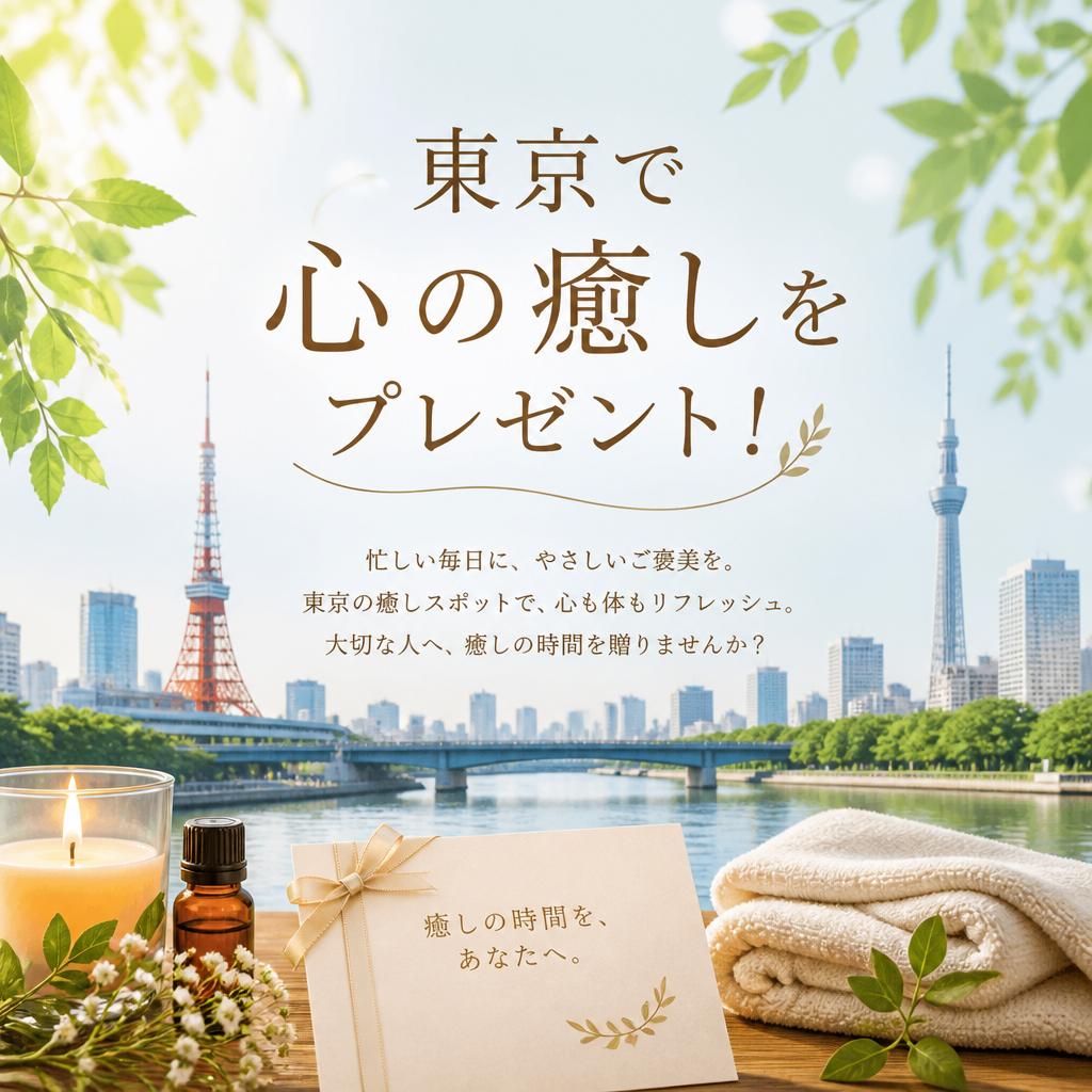 東京で心の癒しをプレゼント！