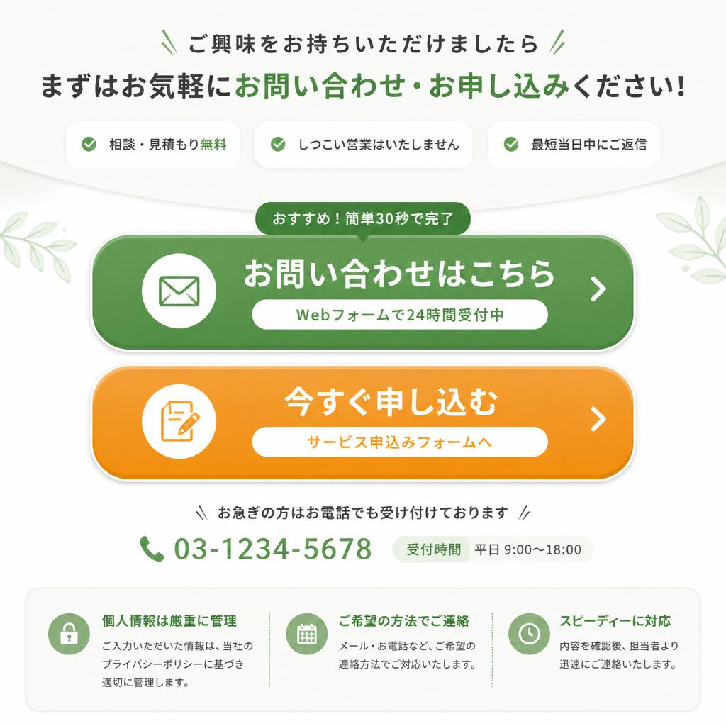 7. お問い合わせ・申し込み
