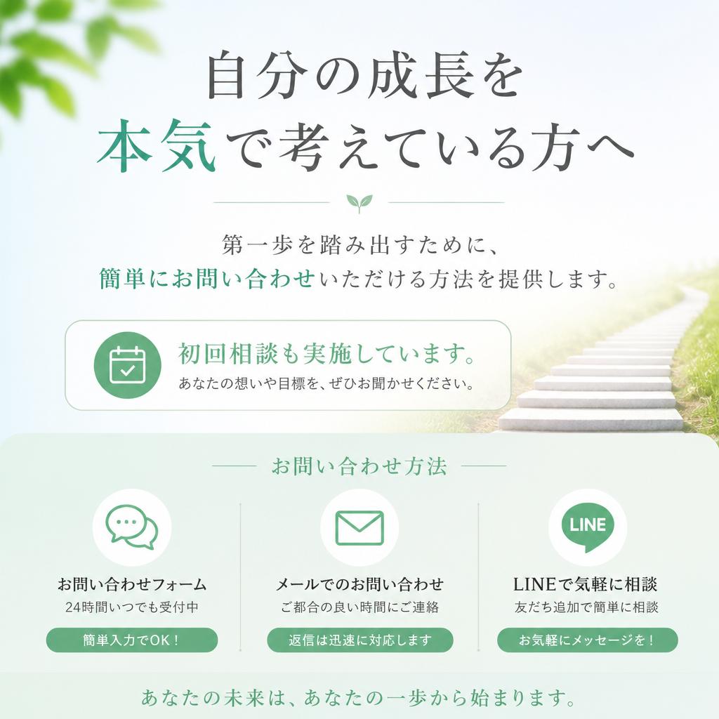 お問い合わせと初回相談のご案内